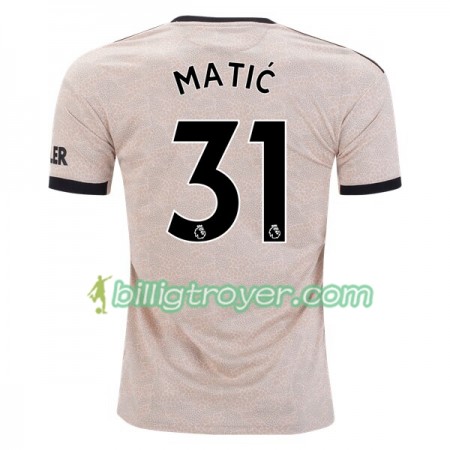Billige Fotballdrakter Manchester United Nemanja Matic 31 Bortedraktsett 2019/20 Kortermet